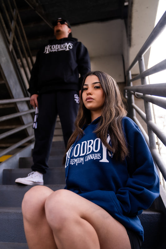 Dark royal blue hoodie
